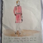 Going out with boys.