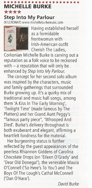 STEP INTO MY PARLOUR - ALBUM REVIEWS